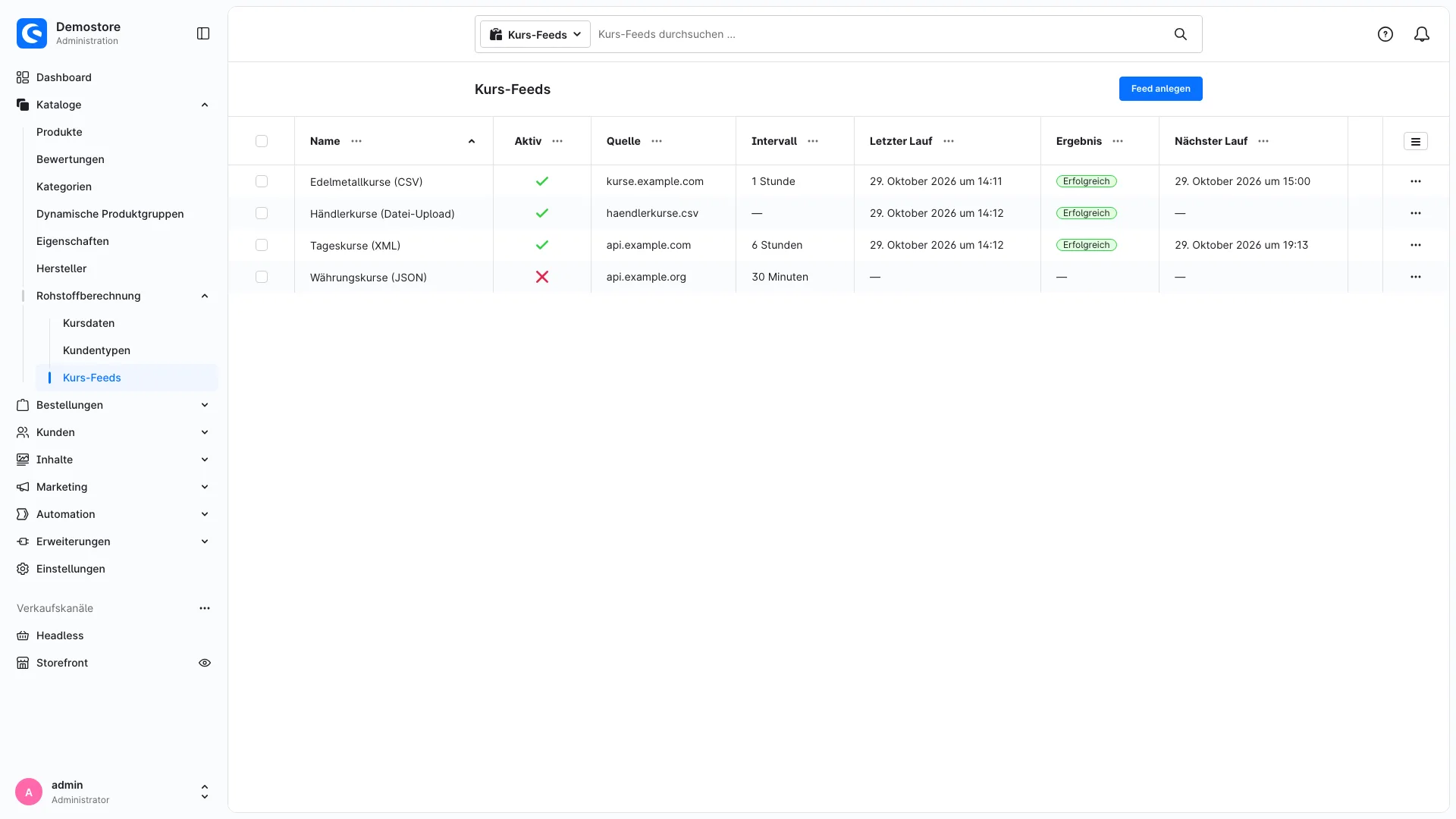 Preisberechnung Gold Silber | Artikelpreise folgen automatisch dem Rohstoffkurs. Screenshot 15