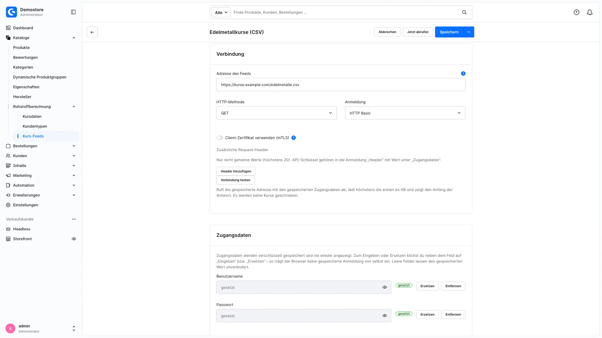 Preisberechnung Gold Silber | Artikelpreise folgen automatisch dem Rohstoffkurs. Screenshot 16