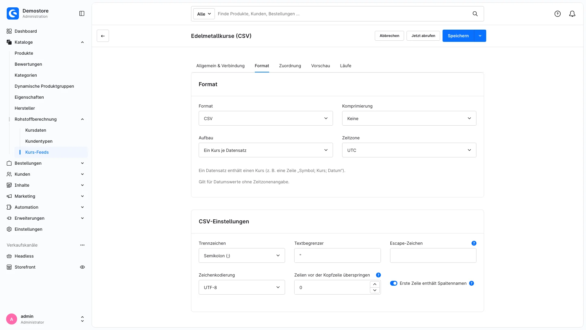 Preisberechnung Gold Silber | Artikelpreise folgen automatisch dem Rohstoffkurs. Screenshot 17