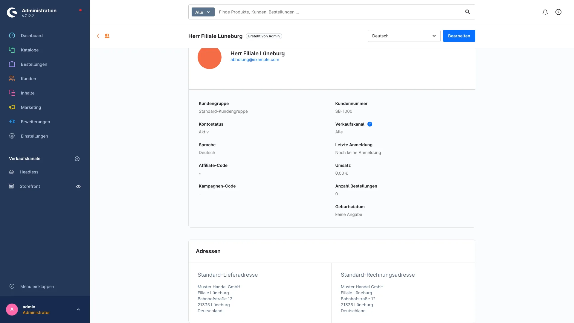 Selbstabholung: Abholadresse im Checkout und Steuer nach Abholort. Screenshot 4