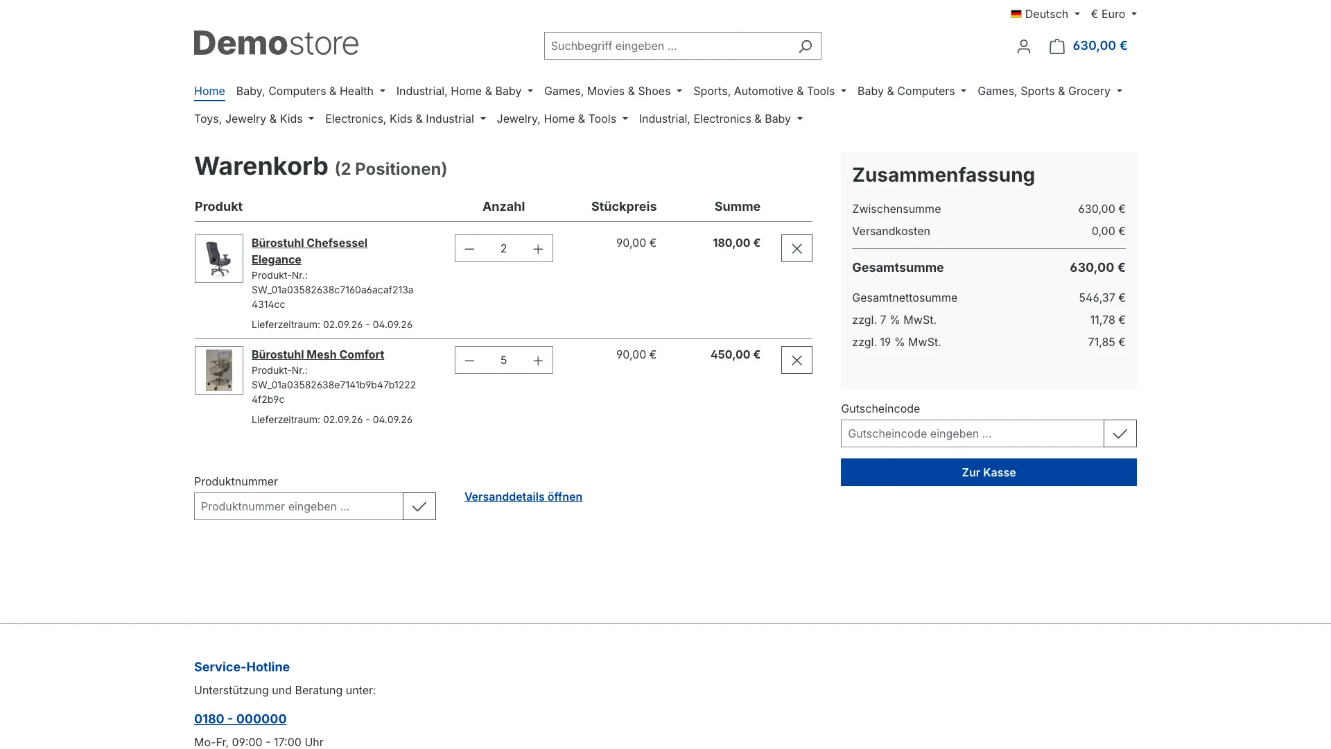 Staffelpreisgruppen | Staffelpreise und Mengenrabatt über mehrere Artikel hinweg. Screenshot 3