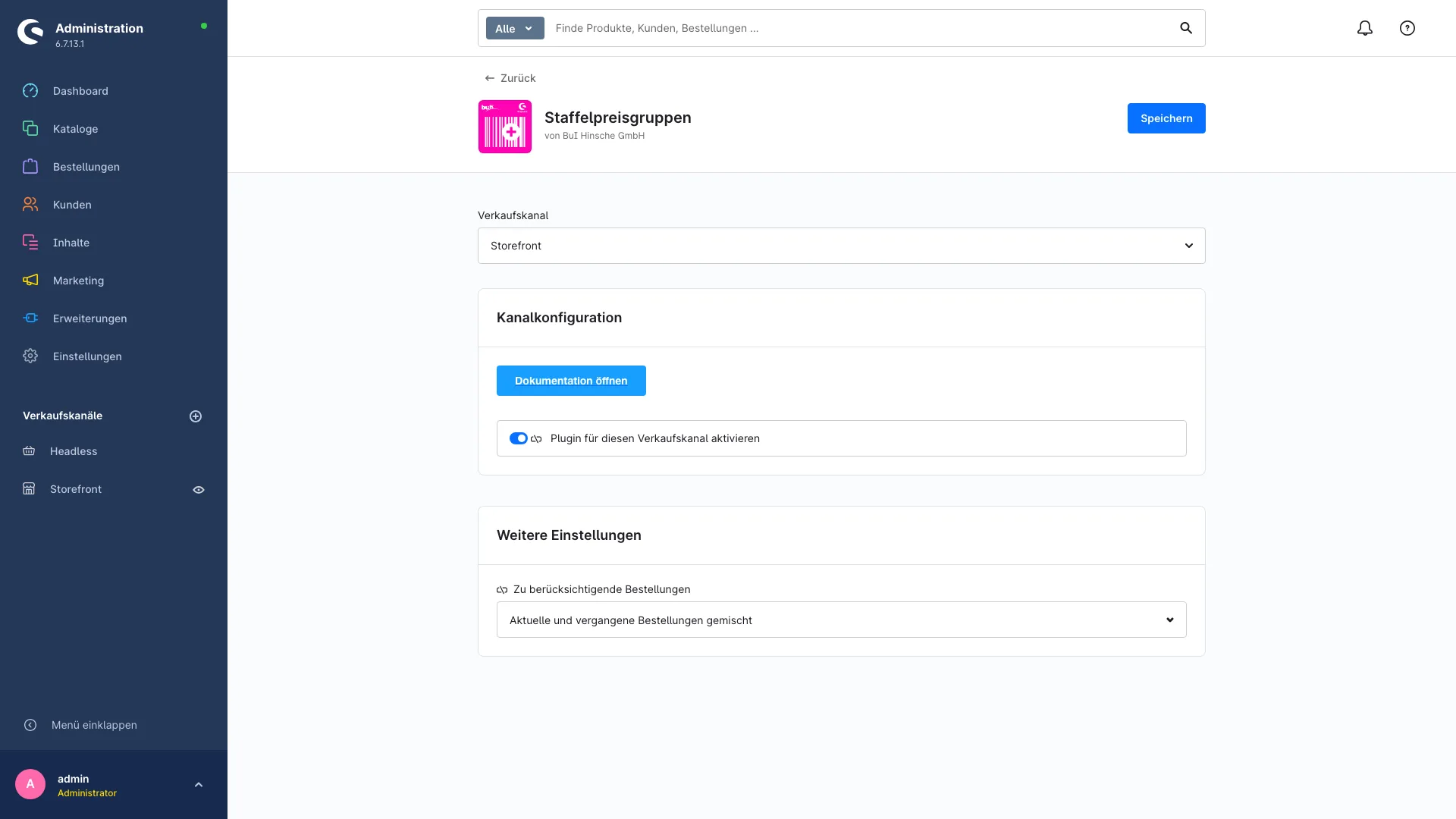 Staffelpreisgruppen | Staffelpreise und Mengenrabatt über mehrere Artikel hinweg. Screenshot 4