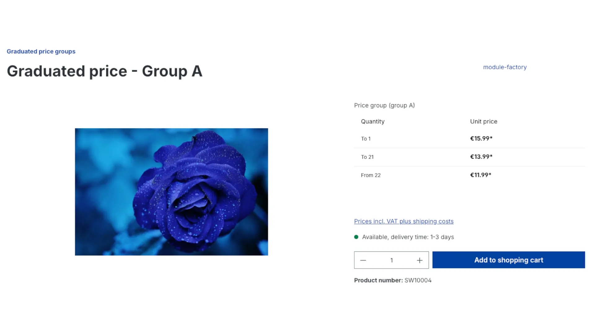 Staffelpreisgruppen. Kombiniere Artikelmengen und steigere Umsatz. Screenshot 2