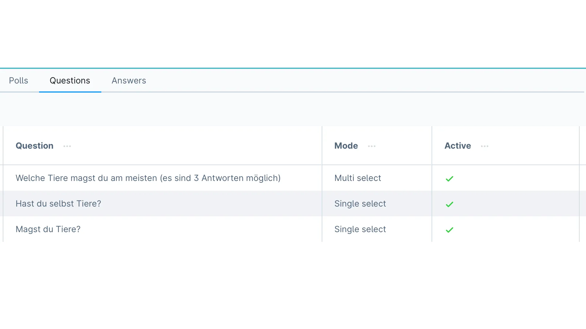Umfrage – Screenshot 10