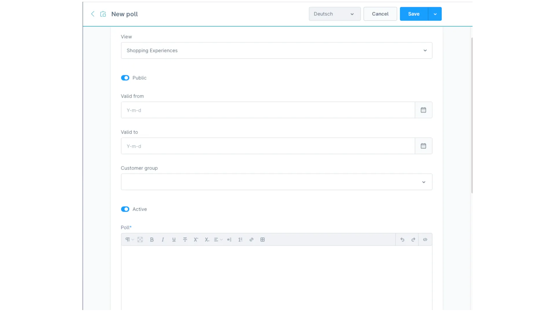 Umfrage – Screenshot 15