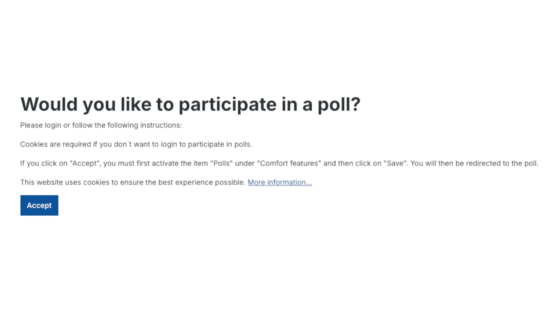 Umfrage – Screenshot 2
