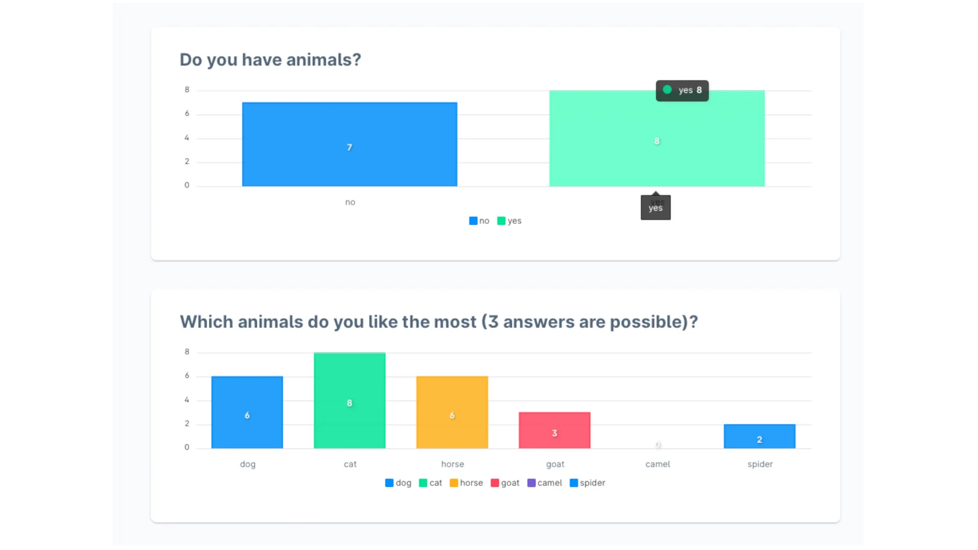 Umfrage – Screenshot 3