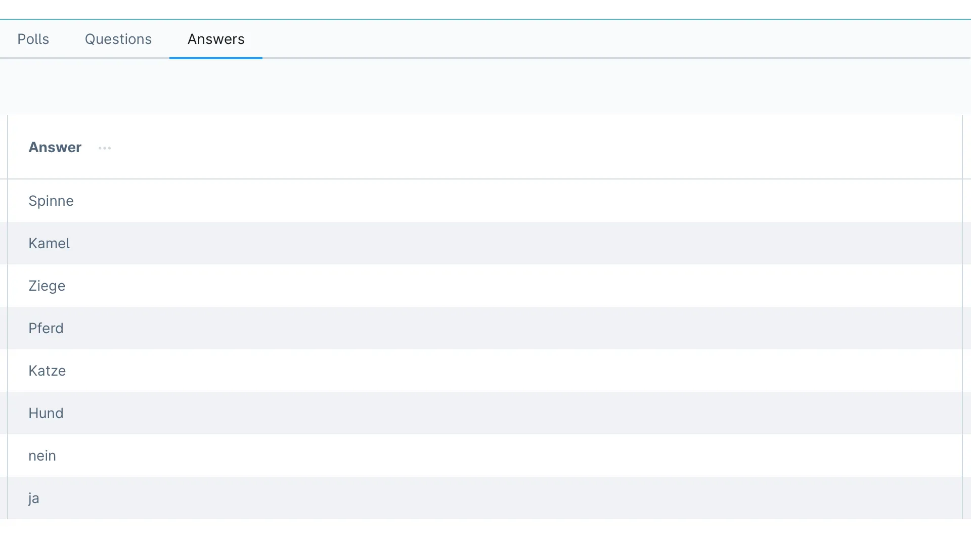 Umfrage – Screenshot 4