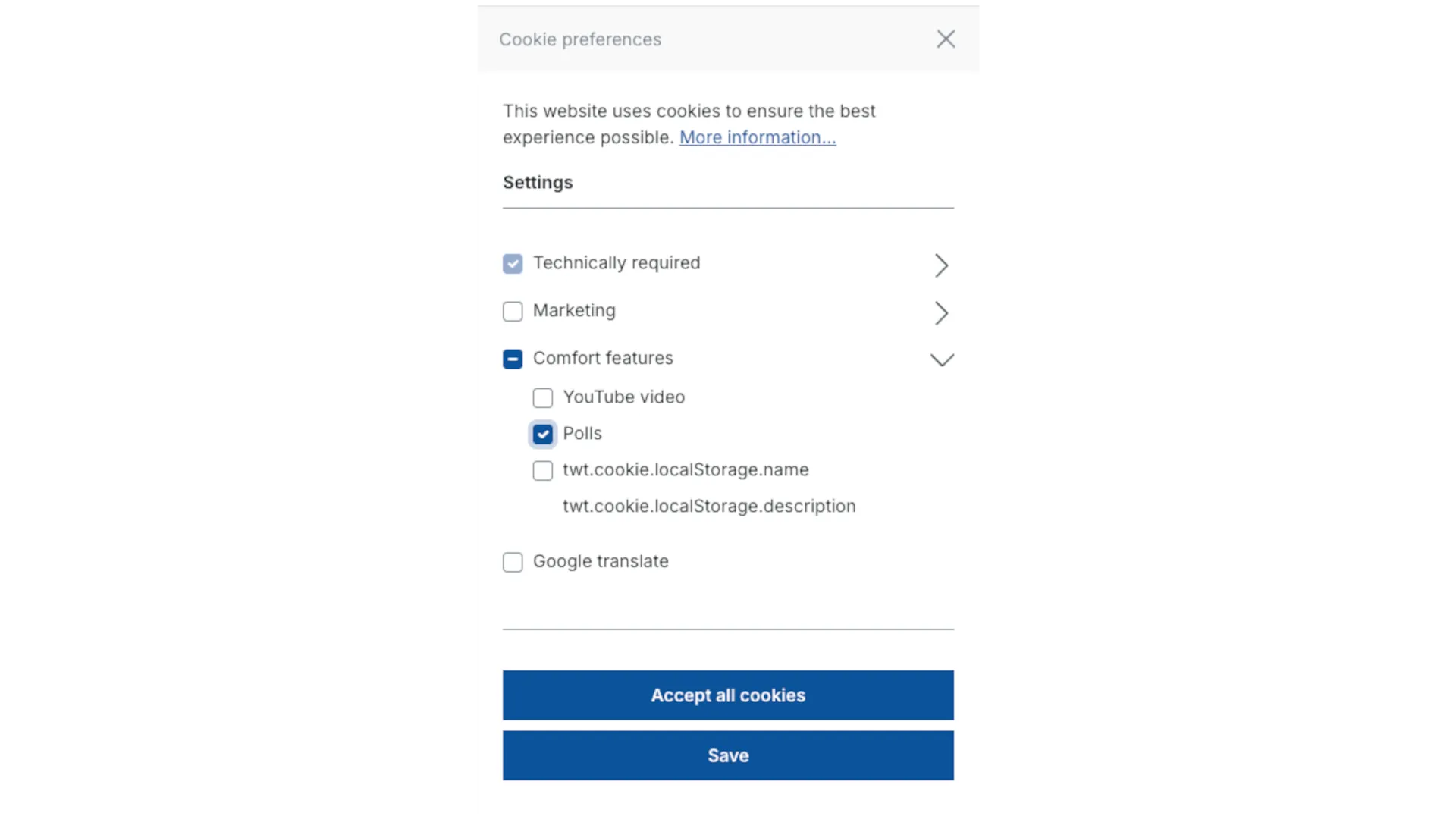 Umfrage – Screenshot 6