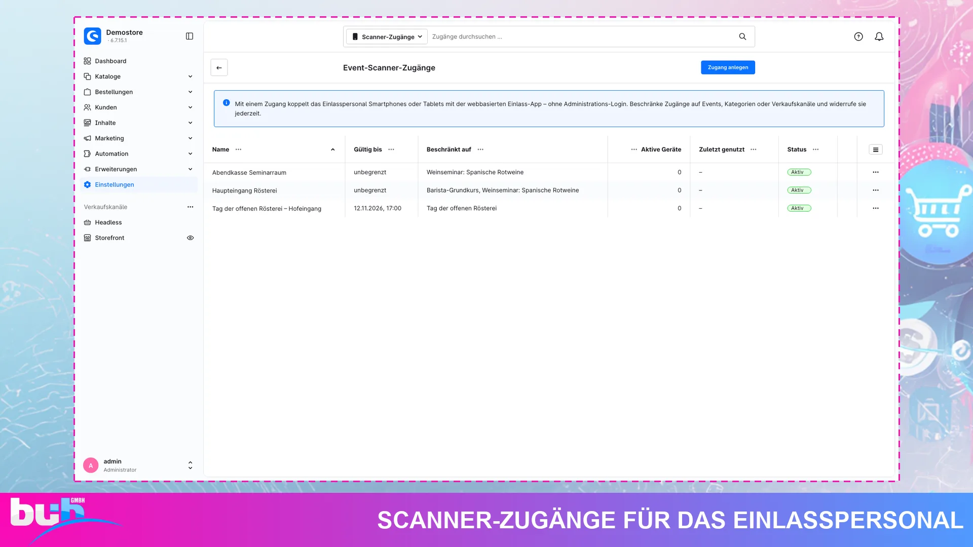 Events & Tickets | Event Buchung für Seminare und Kurse mit Warteliste. Screenshot 19