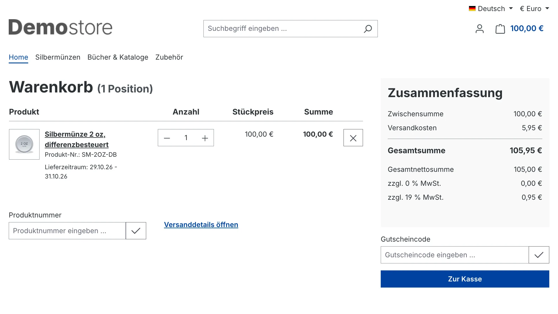 Rohstoffberechnung Versandsteuer bei Differenzbesteuerung | Steuer nach Anteil. Screenshot 1
